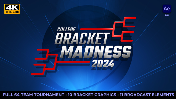 College Basketball Bracket Madness Tournament Brackets