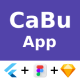 Multi-Purpose(3 Apps in 1) ANDROID + IOS + FIGMA + Sketch | UI Kit | CaBu | LifetimeUpdate | Flutter