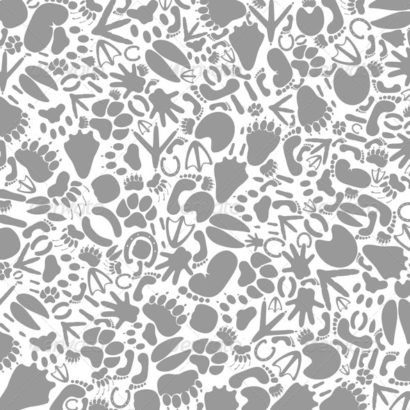 Background traces of animals - Miscellaneous Vectors