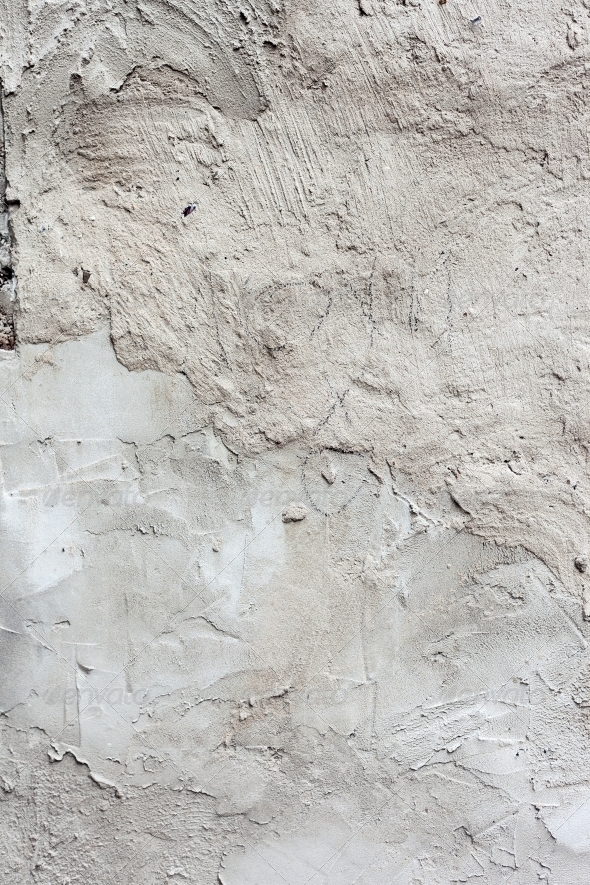 Background high detailed fragment stone white wall - Concrete Textures