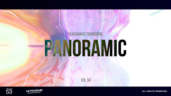 Film Damage Panoramic Transitions Vol. 04