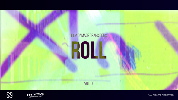 Film Damage Roll Transitions Vol. 03
