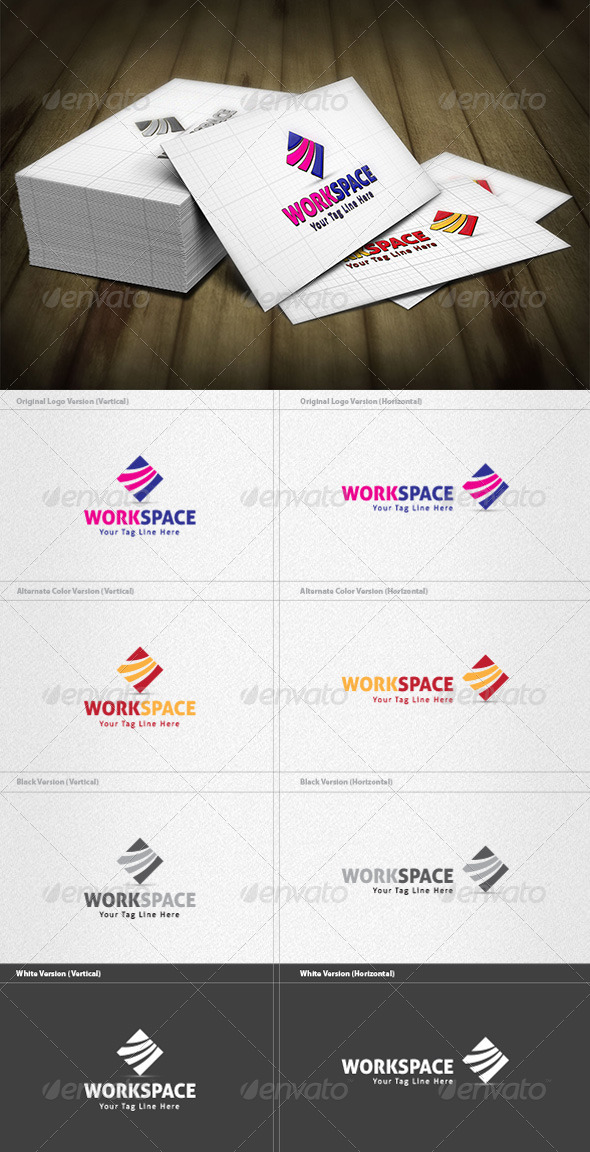 Workspace Logo - Vector Abstract