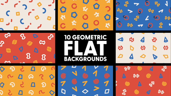 Geometric Flat Backgrounds