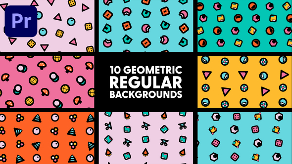 Geometric Regular Backgrounds