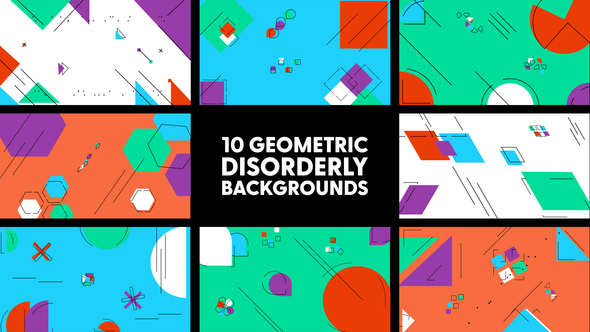 Geometric Disorderly Backgrounds