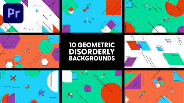 Geometric Disorderly Backgrounds
