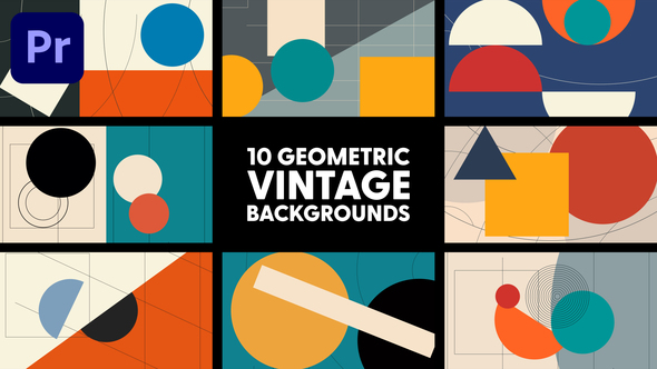 Geometric Vintage Backgrounds