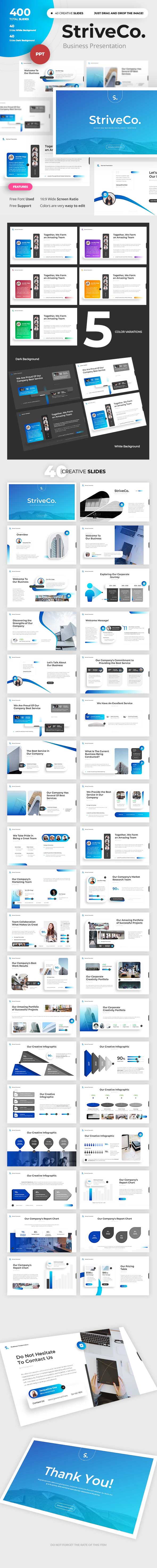 StriveCo - Business PowerPoint Template