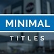 Minimal Layered Titles | Premiere Pro - VideoHive Item for Sale