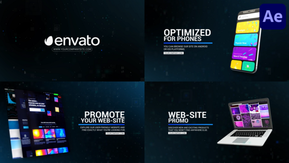Web Site Promo | After Effects
