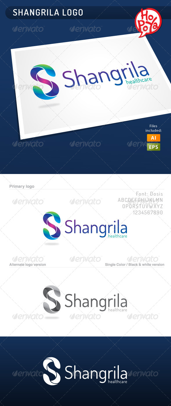 Shangrila Logo - Letters Logo Templates