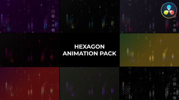 Hexagon Animation Pack for DaVinci Resolve