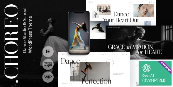 [DOWNLOAD]Choreo - Dance Studio & School WordPress Theme