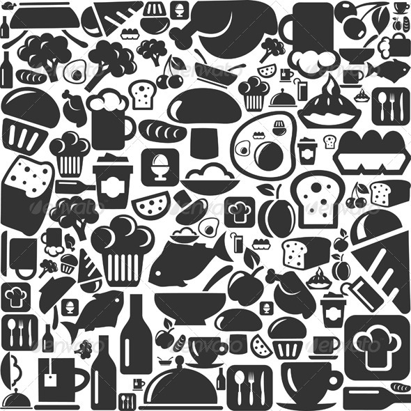 Meal a Background 2 - Food Objects
