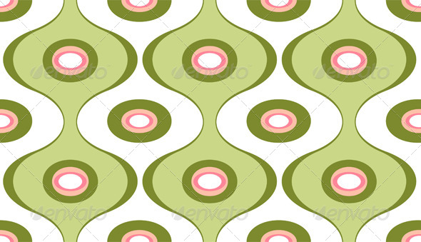 Retro Geometric Pattern - Patterns Decorative