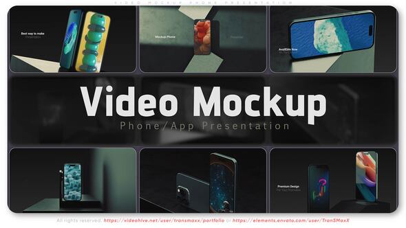 Video Mockup Phone Presentation