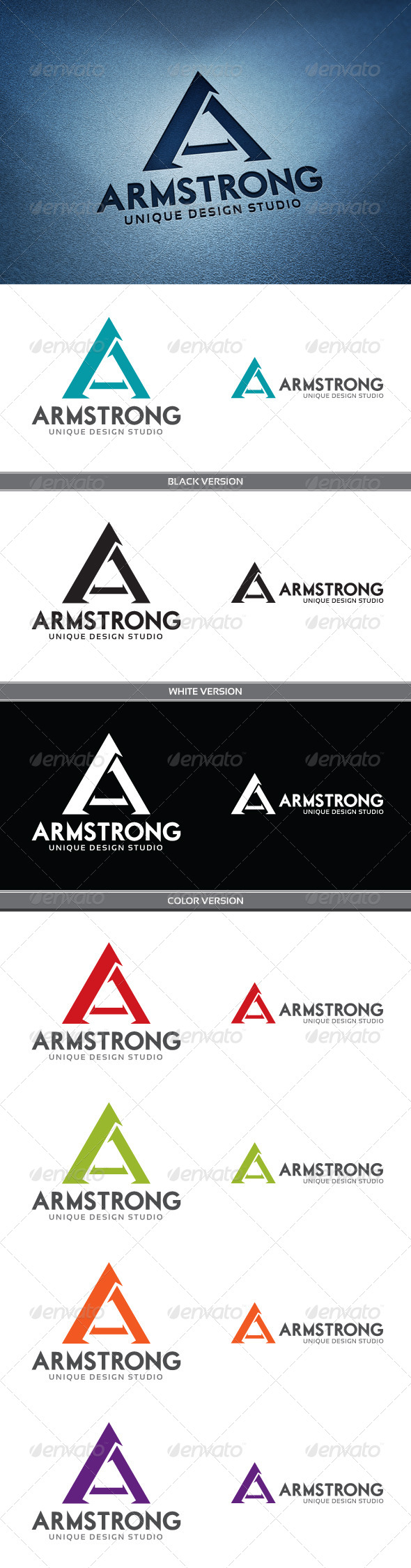 Armstrong - Letters Logo Templates