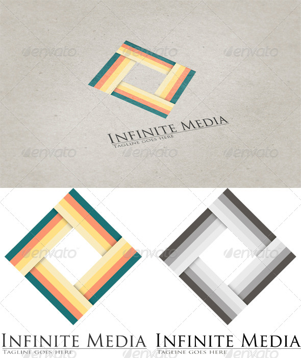 Infinite Media Logo Template 2 - Vector Abstract