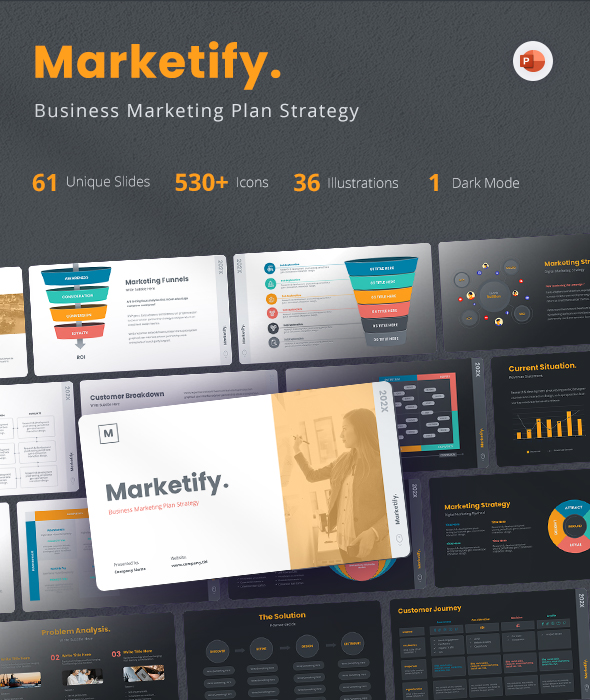 Marketify - Business Marketing Plan Strategy Proposal