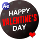 Happy Valentine&#39;s Day Typography - VideoHive Item for Sale