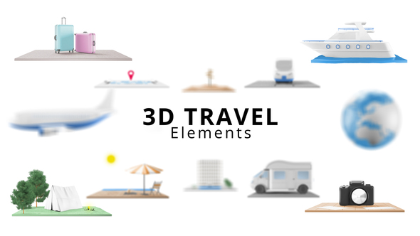 3D Travel Elements