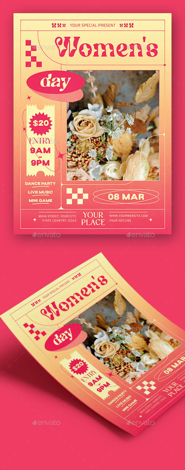 [DOWNLOAD]International Women's Day Flyer