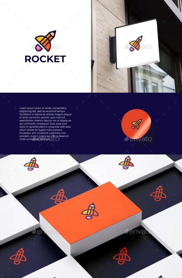 [DOWNLOAD]Pencil Rocket Logo