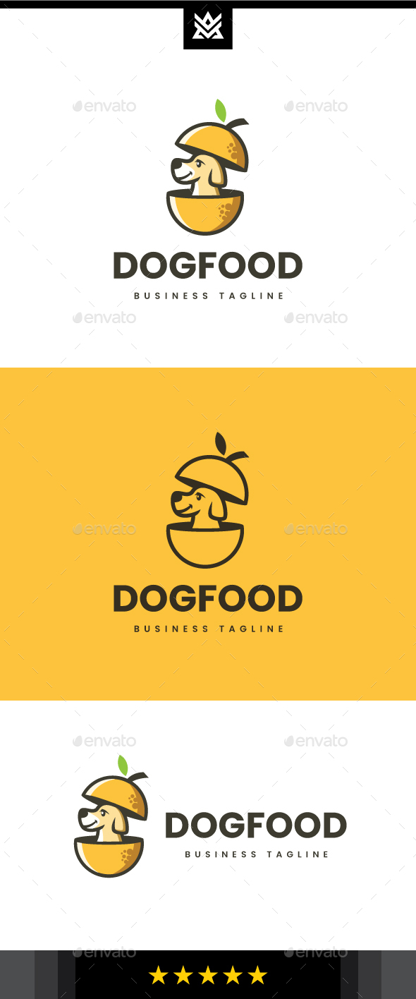 Dog Food Logo Template