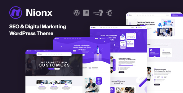 Free download Nionx - SEO & Digital Marketing WordPress Theme