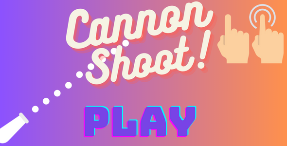 Cannon Shoot - HTML5 - AdMob - Capx