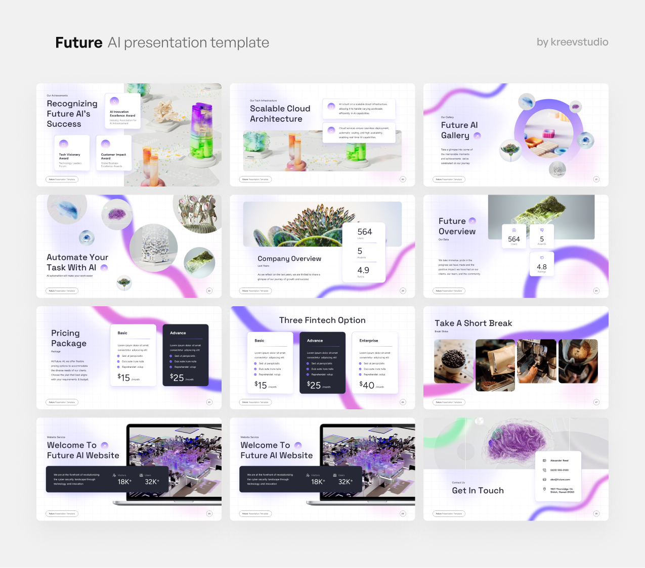 Future - AI PowerPoint Presentation, Presentation Templates | GraphicRiver
