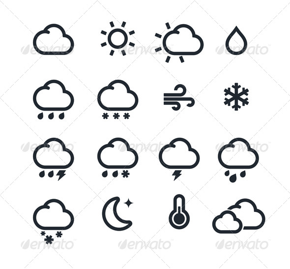 Weather Icons - Seasons/Holidays Conceptual