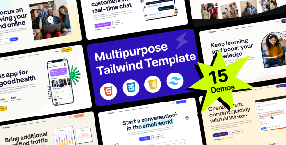 [DOWNLOAD]Masco - Saas Software Startup Tailwind Template