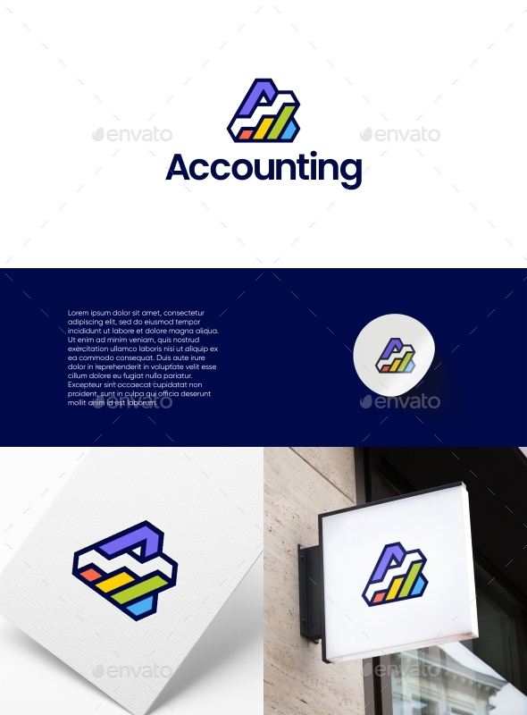 Accounting Logo letter A