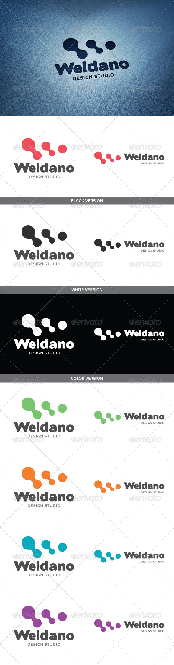 Weldano - Letters Logo Templates