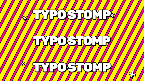Typography Stomp
