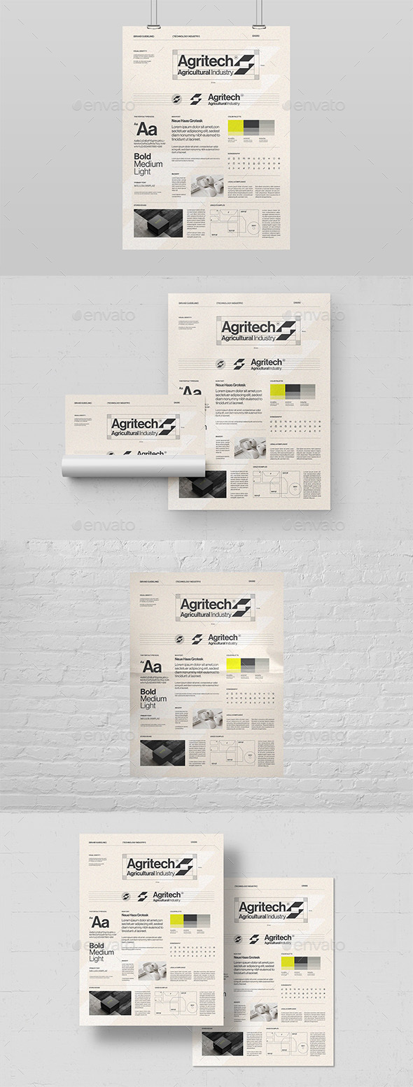 [DOWNLOAD]Brand Guideline Poster Template