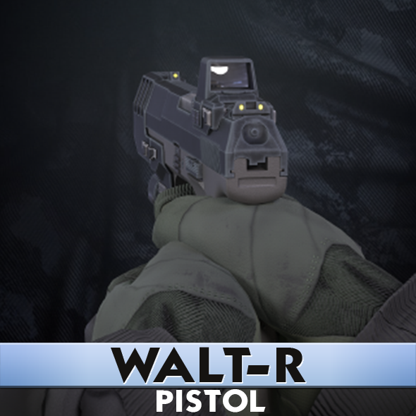 Walt R122-With Hands And Weapon Case