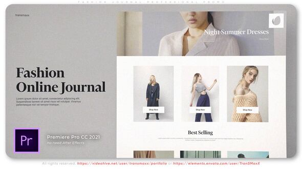 Fashion Journal Professional Promo