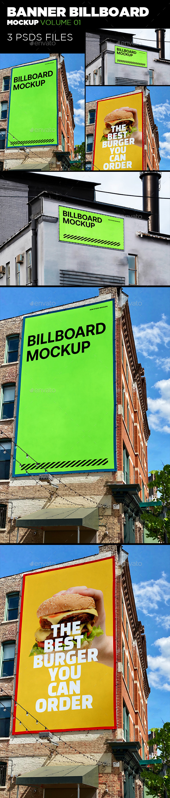 Outdoor Banner City Billboard Vol01