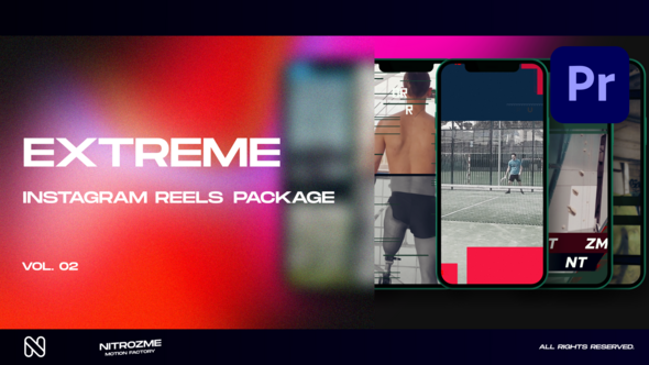 Extreme Instagram Reels Vol. 02 for Premiere Pro