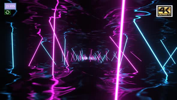 Motion Neon Light Vj F3 4K