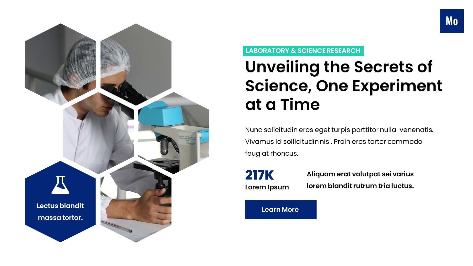 Molekul - Laboratory and Science Research Powerpoint Template ...