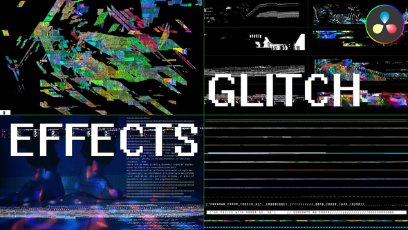 Glitch Effects for DaVinci Resolve