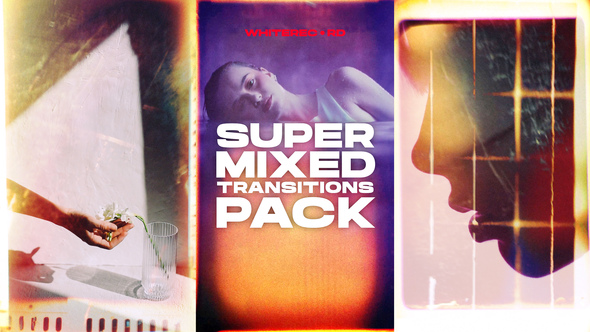 Super Mixed Transitions Pack | Vertical, Instagram Stories, Reels, TikTok