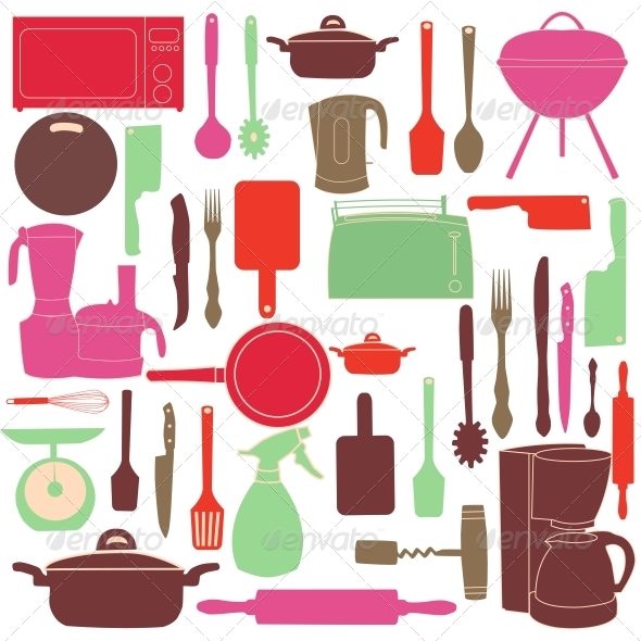 Kitchen Tools for Cooking - Abstract Conceptual