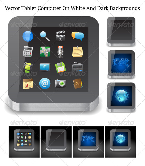 Tablet Computer - Technology Conceptual