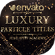 Luxury Particle Titles - VideoHive Item for Sale