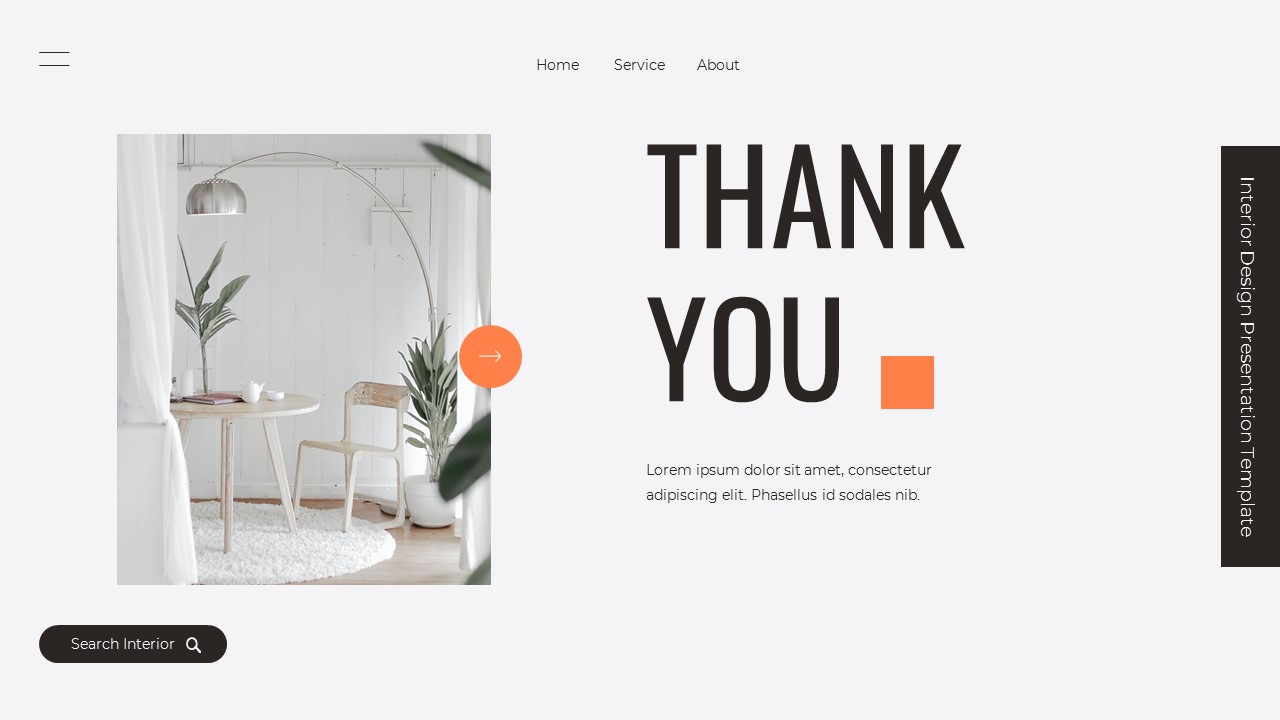 Luxspace - Interior Design Powerpoint Templates, Presentation Templates
